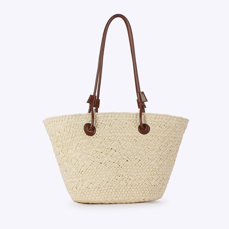 Bags |  Womens Double Handle Straw Tote Bag Accessories Bags