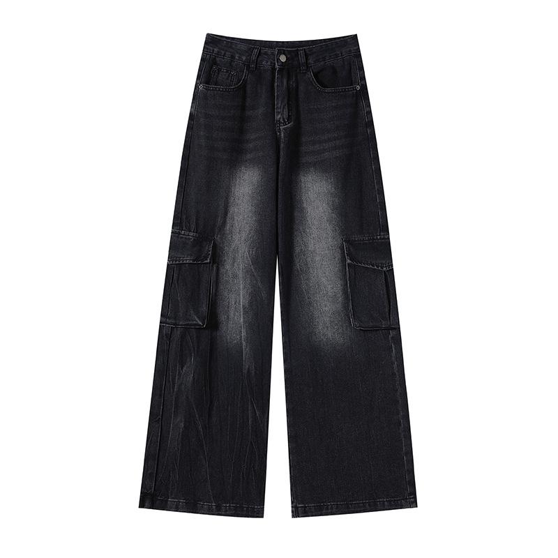 Bottoms |  Womens Denim Mid Rise Solid Pocket Jeans Bottoms Bottoms