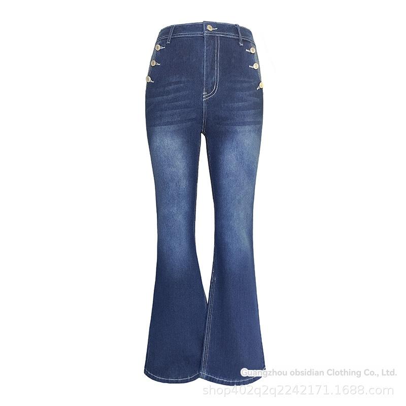 Bottoms |  Womens High Waist Wide Leg Jeans Bottoms Bottoms