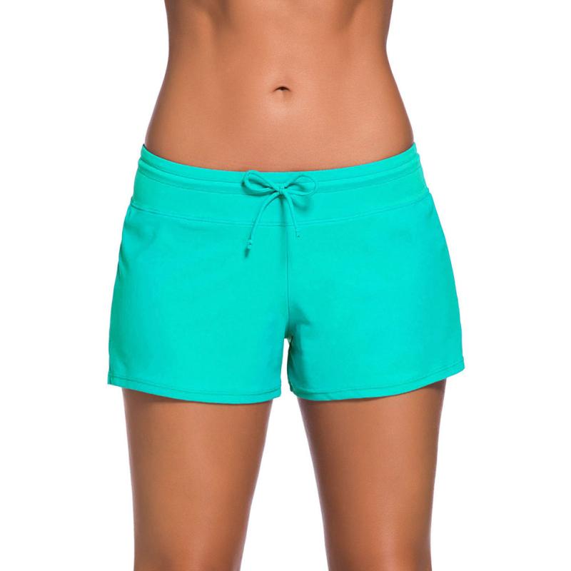 Bottoms |  Womens Low Rise Solid Knotted Micro Shorts Bottoms Bottoms