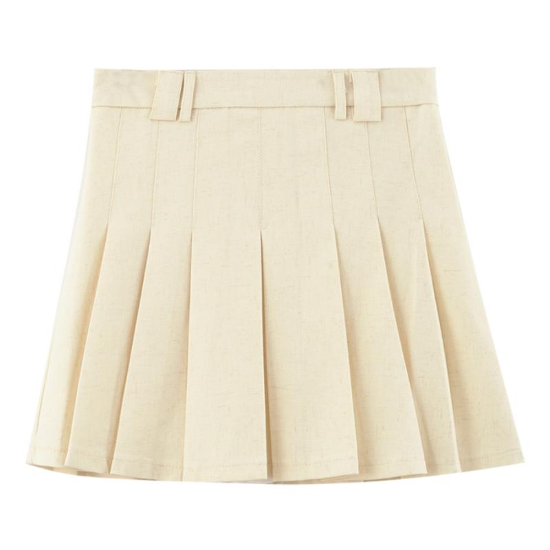 Bottoms |  Womens Low Rise Solid Pleated Belted Mini Skirt Bottoms Bottoms