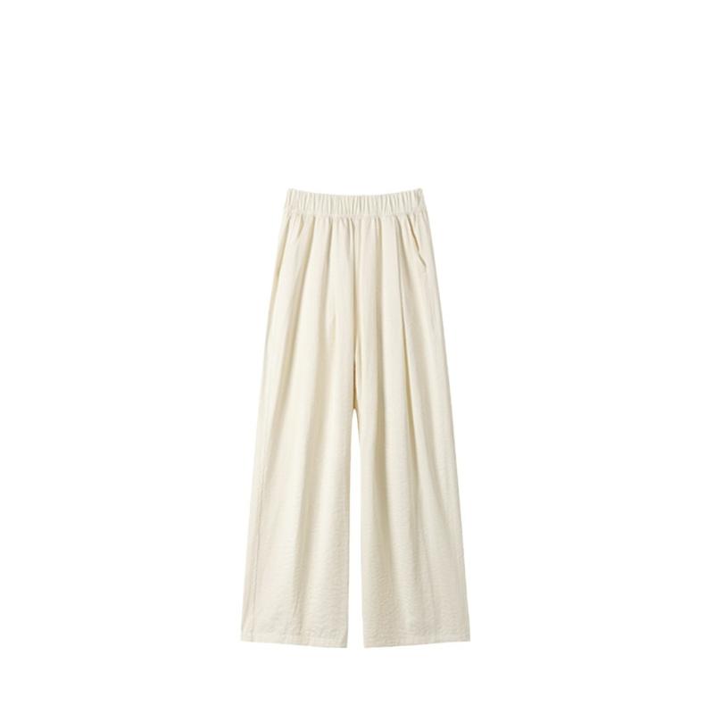 Bottoms |  Womens Mid Rise Pleated Wide Leg Trousers Bottoms Bottoms