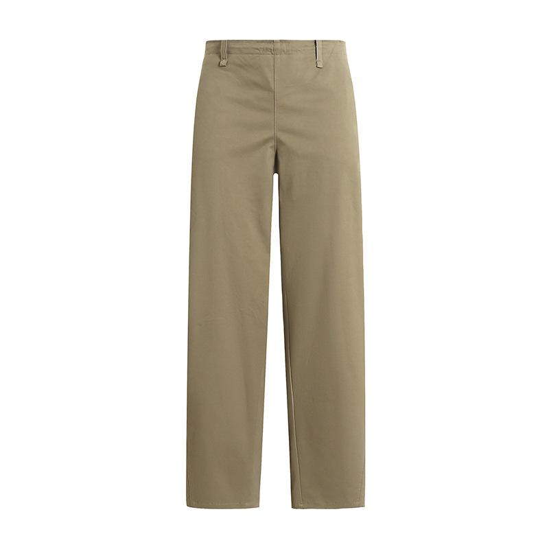 Bottoms |  Womens Mid Rise Solid Pocket Cropped Tapered Trousers Bottoms Bottoms