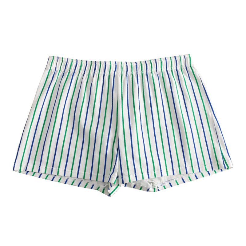 Bottoms |  Womens Mid Rise Striped Pocket Shorts Bottoms Bottoms