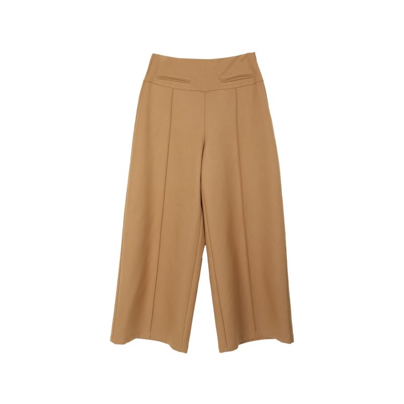 Bottoms |  Womens Petite Mid Rise Solid Belted Straight Leg Trousers Bottoms Bottoms