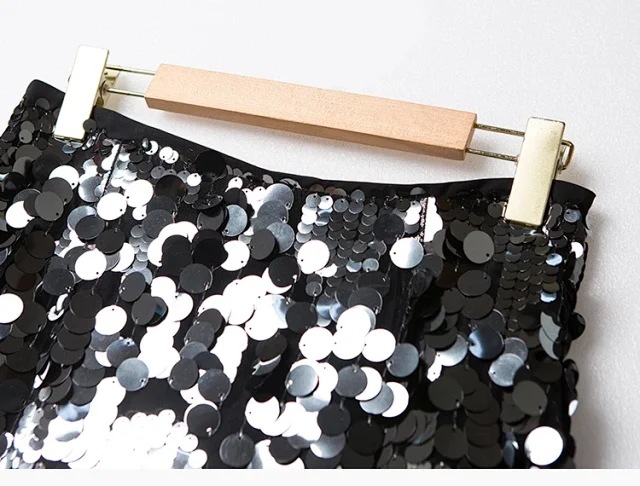 Bottoms |  Womens Sequin Low Rise Mini Skirt Bottoms Bottoms