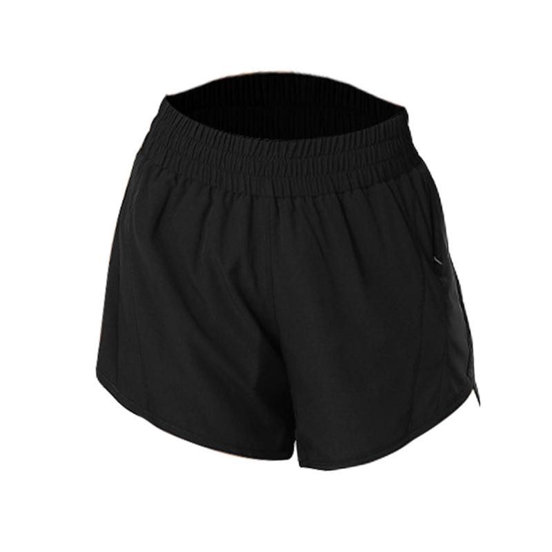 Bottoms |  Womens Solid Mid Rise Contrasting Binding Active Shorts Bottoms Bottoms