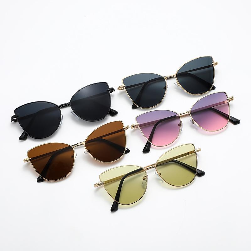 Eyewear |  Womens Cat-Eye Sunglasses Accessories Brown