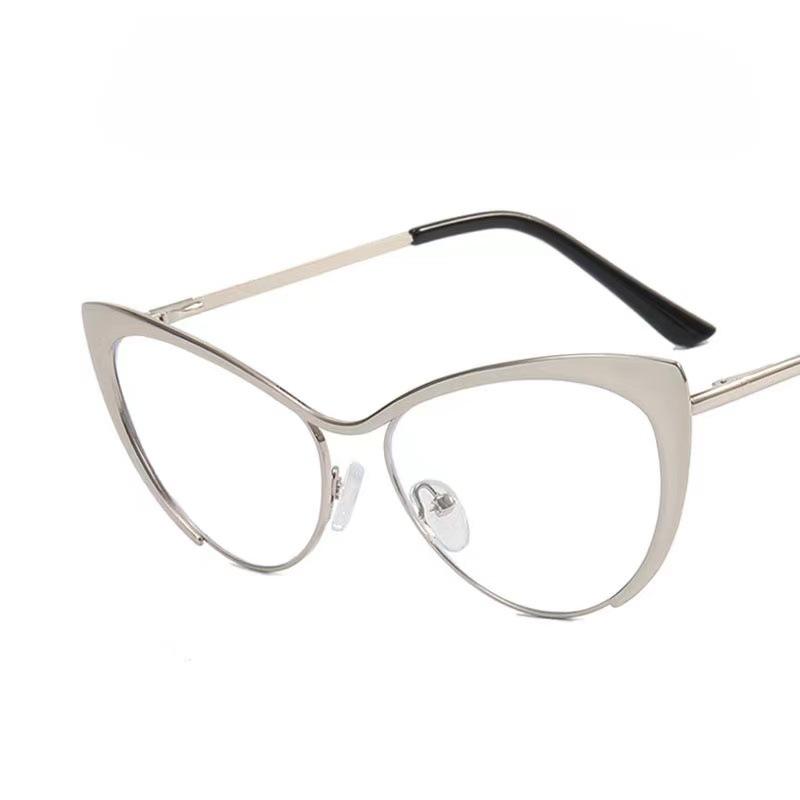 Eyewear |  Womens Metal Cat-Eye Glasses Accessories Eyewear