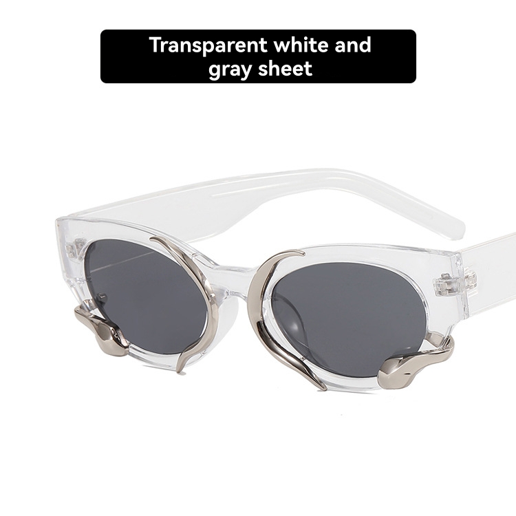 Eyewear |  Womens Metal Cat-Eye Sunglasses Accessories Eyewear