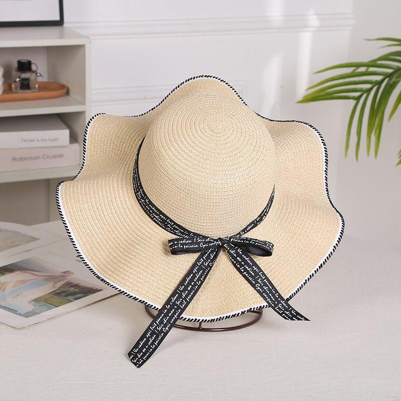 Hats |  Womens Flax Trim Straw Hat Accessories Hats