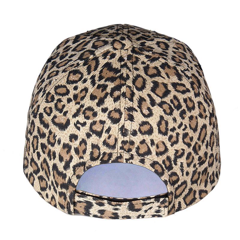 Hats |  Womens Leopard Print Baseball Cap Accessories Brown