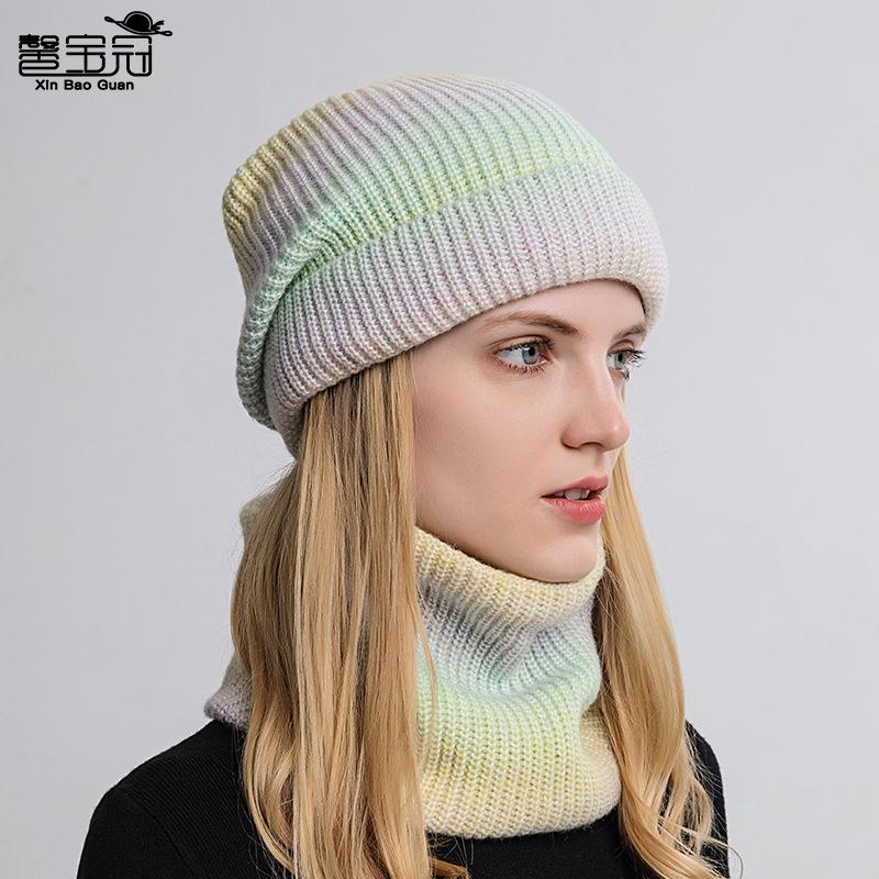 Hats |  Womens Tie Dye Knitted Beanie Accessories Hats