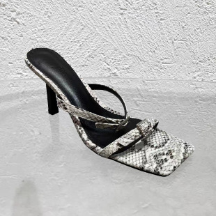 Heels |  Womens Check Multi Strap Peep Toe Stiletto Heels Heels Heels