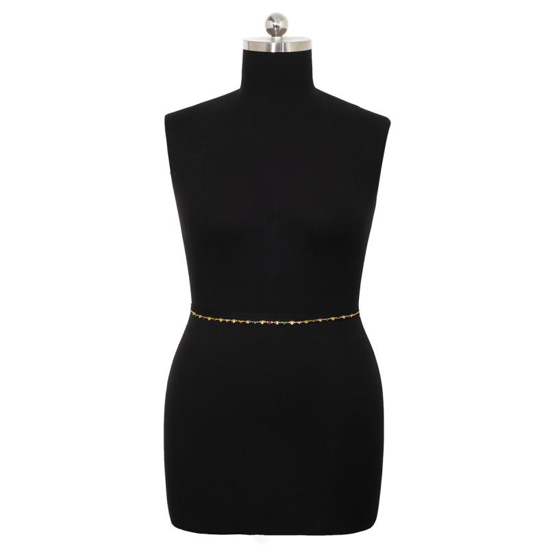 Knitwear |  Womens Knit High Neck Solid Split Midi Dress With Waist Chain Clothing Black