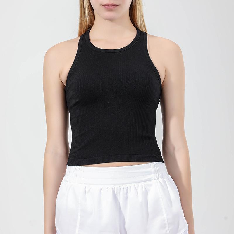 Knitwear |  Womens Knitted Scoop Neck Solid Tank Top Clothing Knitwear