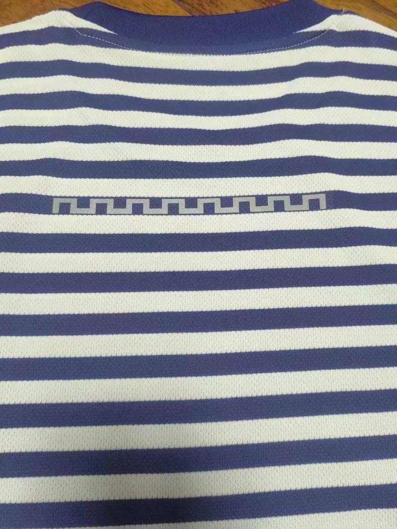 Knitwear |  Womens San Francisco 1990 Round Neckline Striped Sweater Clothing Blue