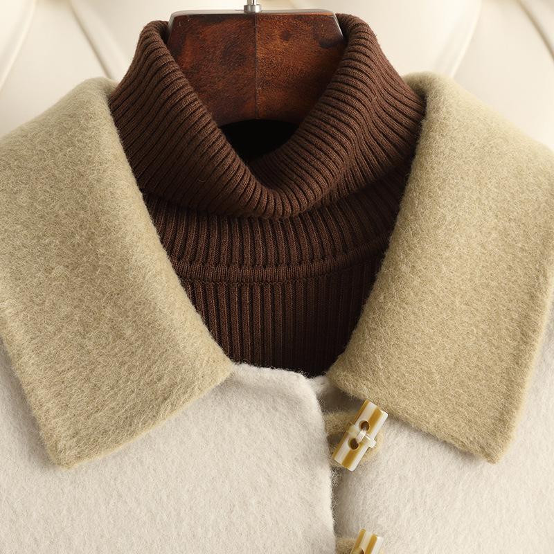 Knitwear |  Womens Solid Turtleneck Knit Top Clothing Brown