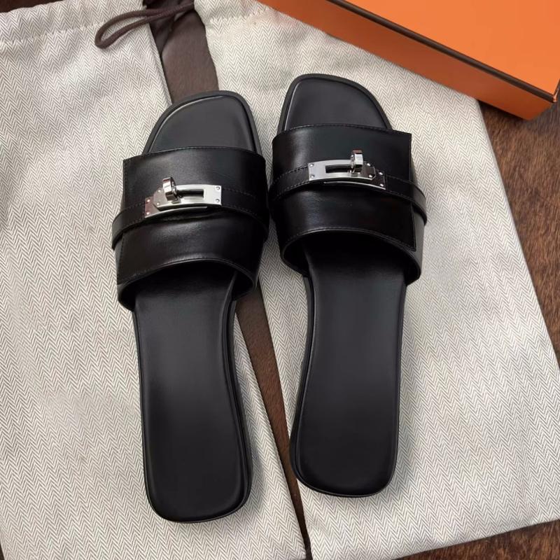 Sandals |  Womens Microfiber Leather Kitten-Heel Mules Sandals Black