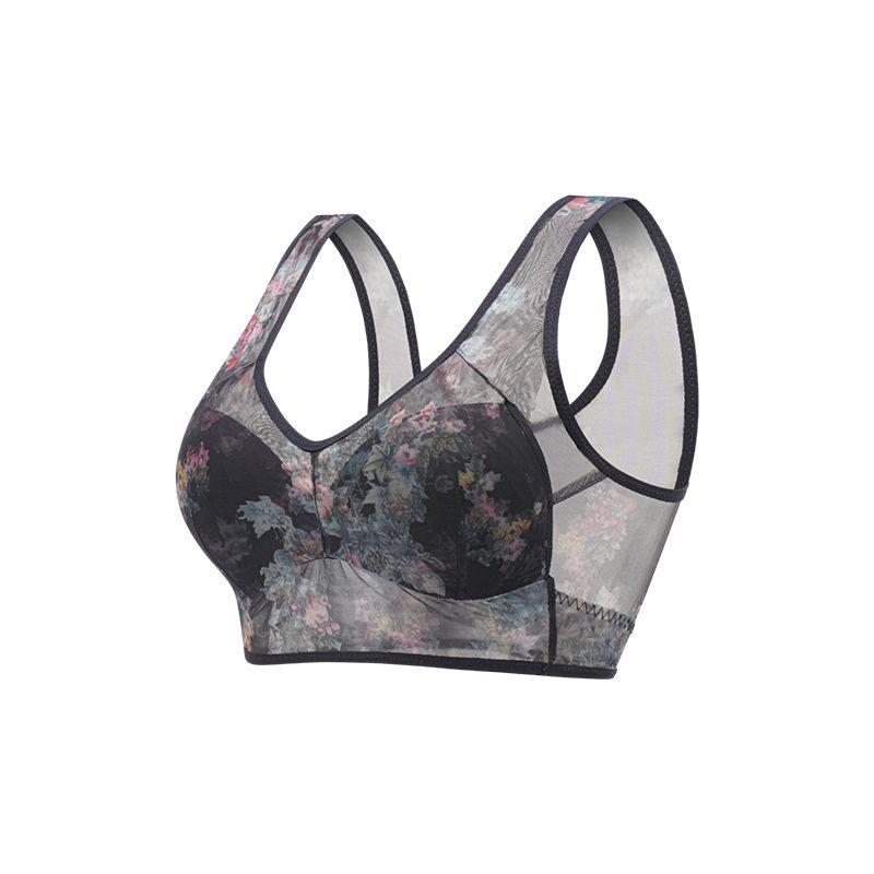 Tops |  Womens V-Neck Floral Tie Front Bow Crop Tank Top Clothing Tops